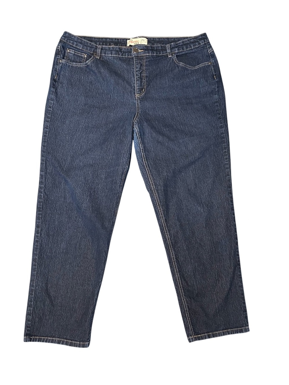 JMS just my size women’s jeans dark size 24W /3XL high rise straight #293